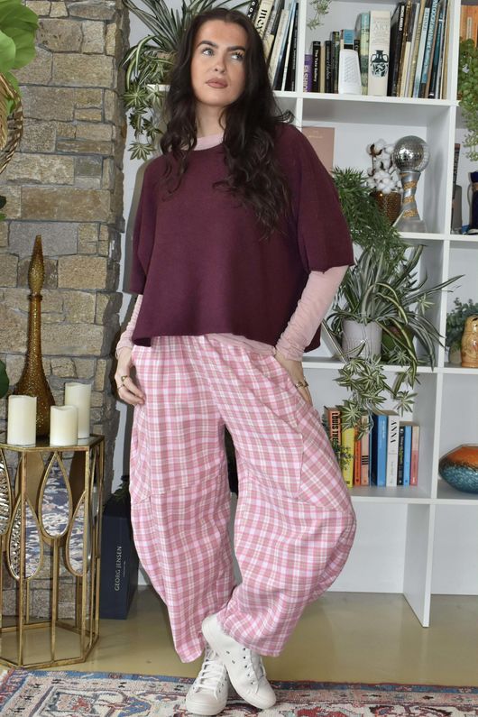 Conrad Layer Knit Summer Beetroot